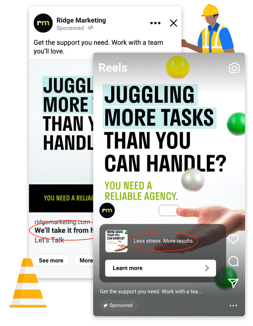 Meta Moda Text How to Write Meta Ad Copy: A Guide to Primary, Headline and Description ...